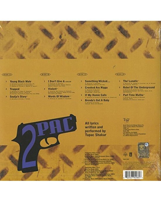 2Pac – 2Pacalypse Now (2LP) Plak (Sıfır - Kapalı Ambalaj)