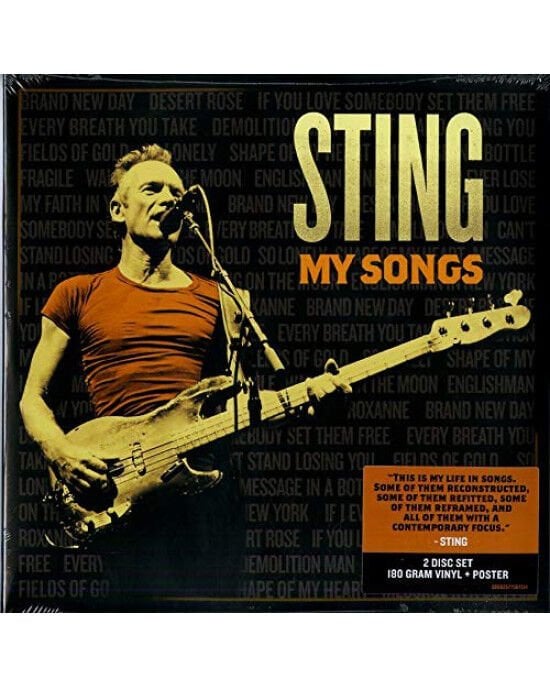 Sting – My Songs (2LP) Plak (Sıfır - Kapalı Ambalaj)