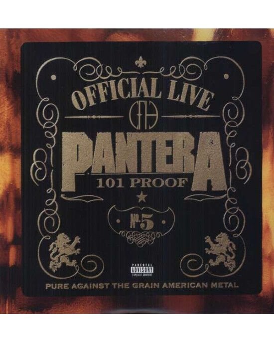 Pantera – Official Live: 101 Proof (2LP) Plak (Sıfır - Kapalı Ambalaj)