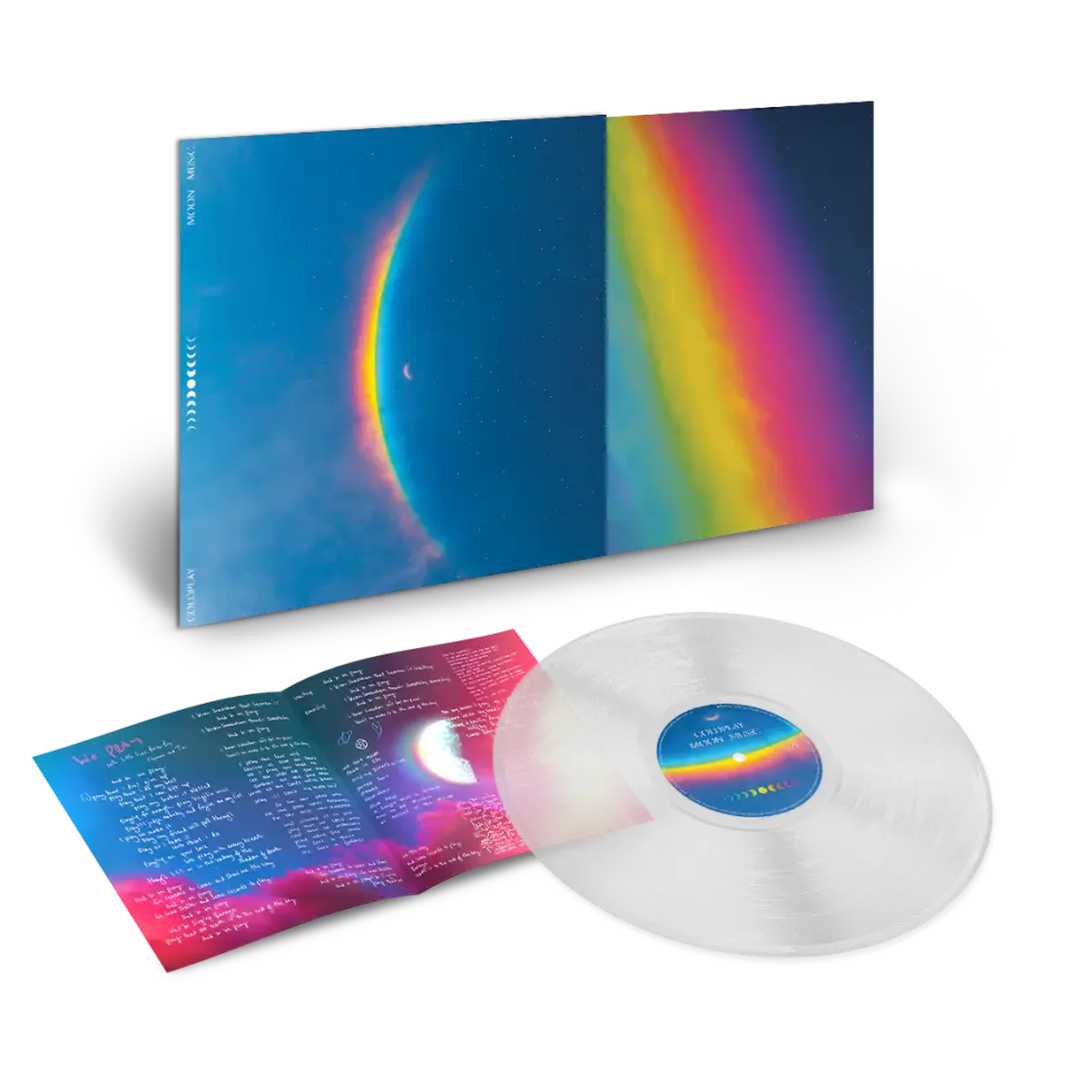 Coldplay – Moon Music (2nd Eco Edition - Clear EcoRecord Vinyl) Plak (Sıfır - Kapalı Ambalaj)