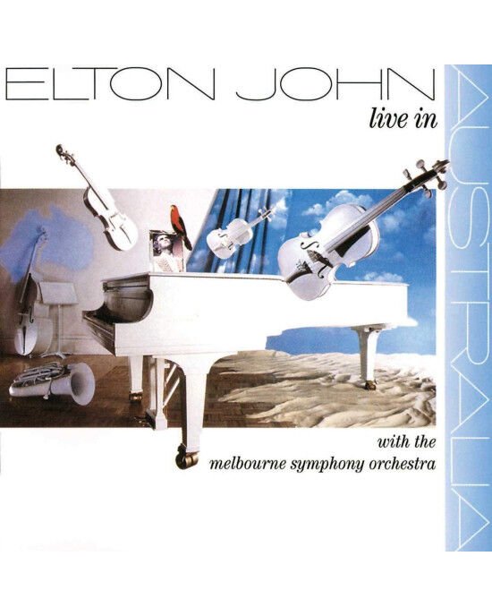 Elton John – Live In Australia With The Melbourne Symphony Orchestra (2LP) Plak (Sıfır - Kapalı Ambalaj)
