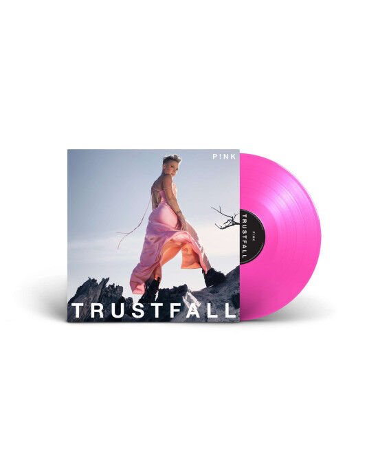 P!NK – TRUSTFALL (Limited Indie Edition - Hot Pink Vinyl) (LP) Plak (Sıfır - Kapalı Ambalaj)