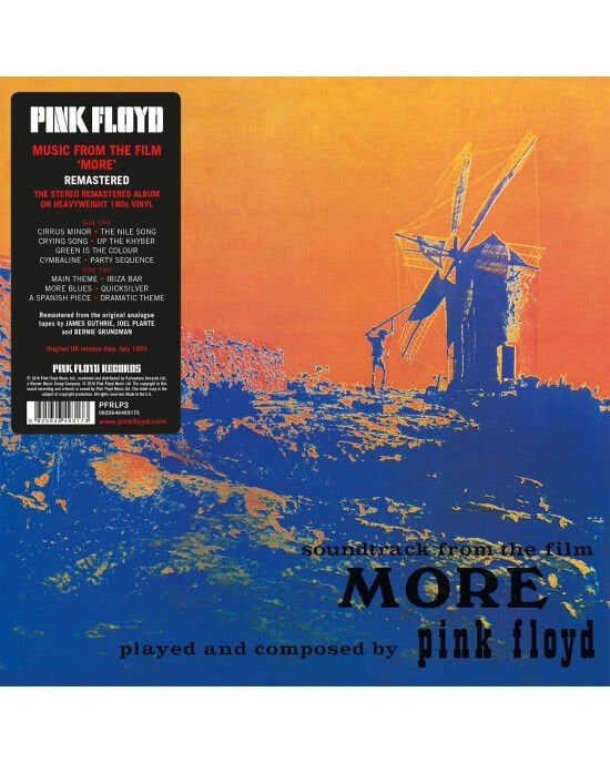 Pink Floyd – More (Soundtrack) (LP) Plak (Sıfır - Kapalı Ambalaj)