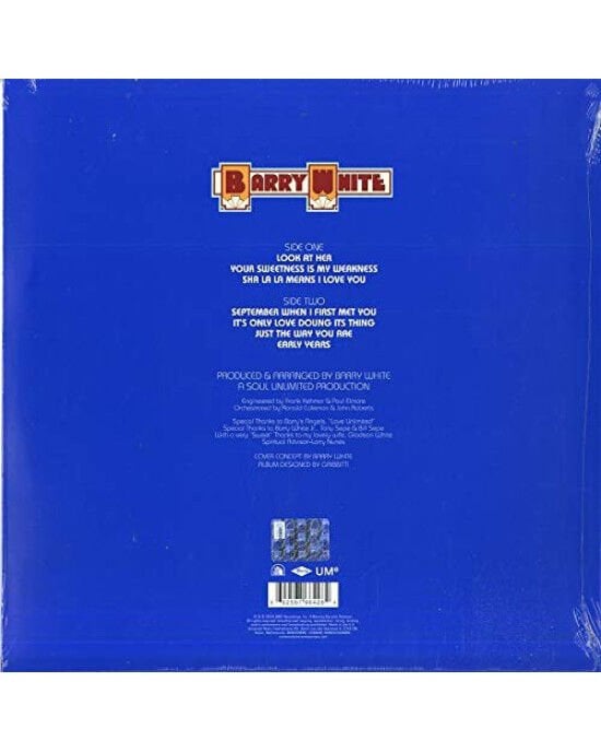 Barry White – The Man (LP) Plak (Sıfır - Kapalı Ambalaj)