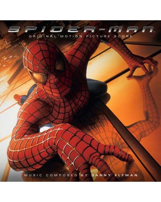 Danny Elfman – Spider-Man (Silver Vinyl) Plak (Sıfır - Kapalı Ambalaj)