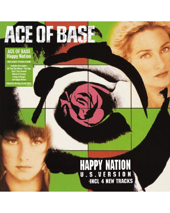 Ace Of Base – Happy Nation (Şeffaf Plak) LP